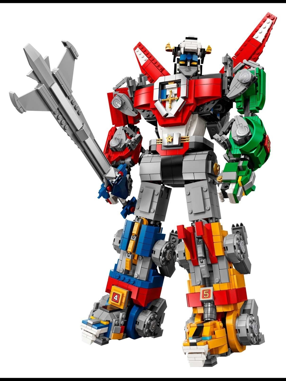 GENERIC Ideas Licensed Voltron 21311 2321 pcs Complete Set | No Box